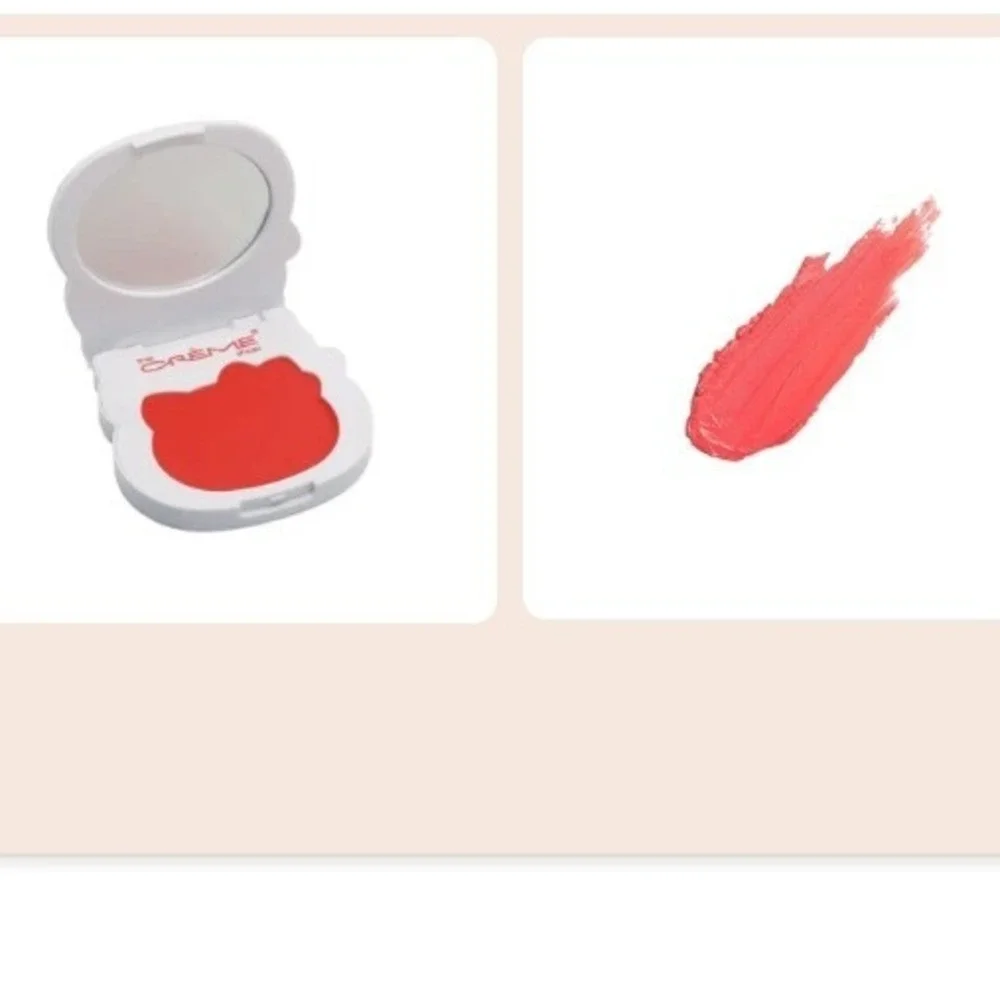 The Creme Shop Hello Kitty Blush Balm 0.16oz Cranberry Crush NIB Cream
